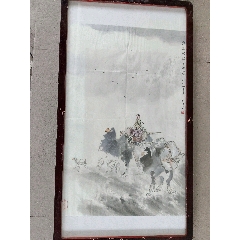 吕风子人物七80*37_人物国画原作_字画典藏【7788旧书网】