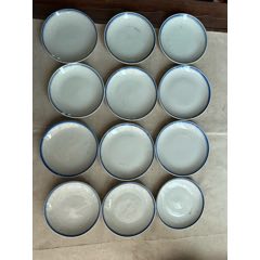 清代《大清嘉庆年制》款细路青花缠枝莲盘_青花瓷_去山区收垃圾【7788红