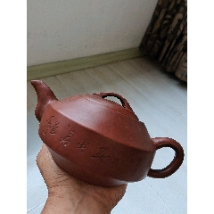 七十年代荆溪惠孟臣制紫砂水平壶_紫砂壶_丁一晚清民国瓷杂店【7788旧书网】