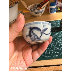 元代青花「缠枝花卉」官碗_青花瓷_玩古怡情【7788红宝书】