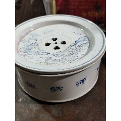 567.景德镇青花玲珑壶+5个执杯_青花瓷_复真文玩商店【7788旧书网】