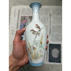 清同治，粉彩八角碗_旧瓷器_迦南古玩行【7788商城】