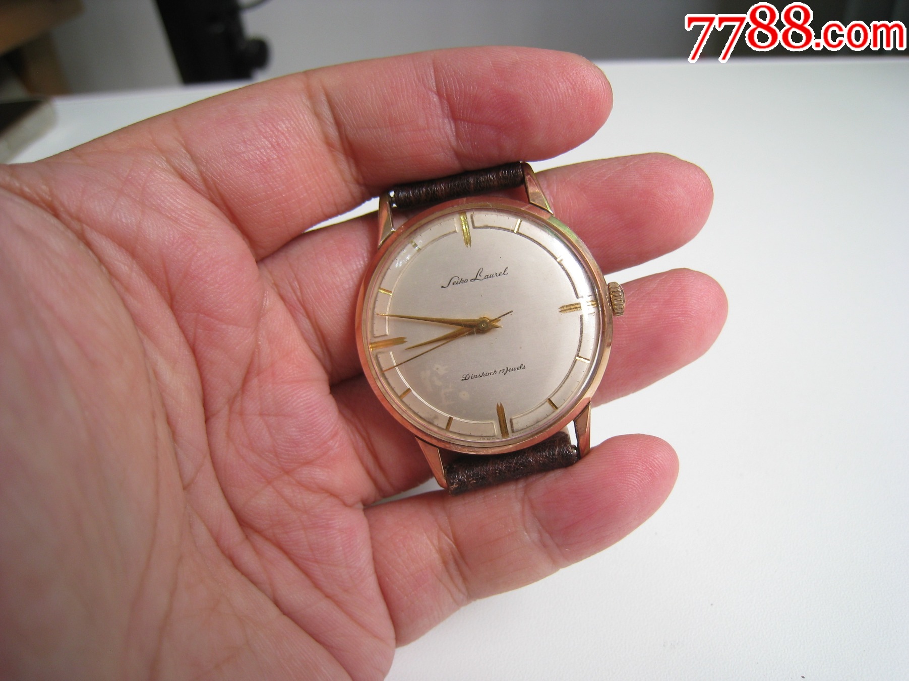 精工17鉆包金日本表【手動(dòng)機(jī)械】男_價(jià)格310元_第4張_