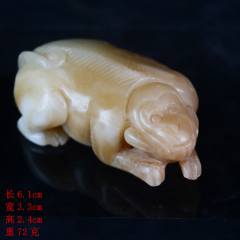 和田玉白玉如意福寿仙童玉牌_和田玉_图片价格_收藏价值_7788落地钟收藏