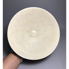 宋，青白釉刻花斗笠碗_青白瓷/影青瓷_集雅轩古玩茶叶【7788商城】