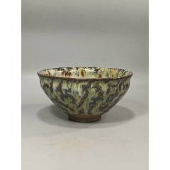 宋代建窑供御款蓝釉兔毫盏-花釉/窑变瓷-7788收藏