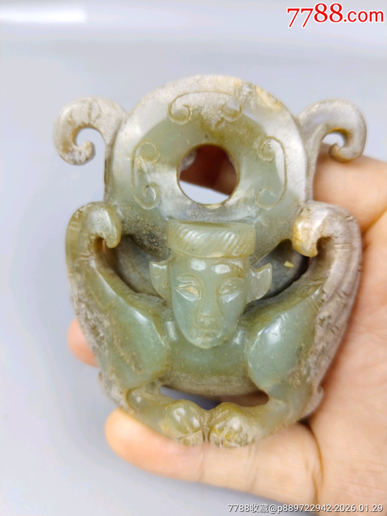 和田玉高帽高官人物擺件_價格499元_第7張_7788商城__七七八八商品交易平臺(7788.com)