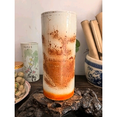 六七十年代建国瓷厂豇豆红葫芦瓶，_红釉瓷_美玉玉轩【7788旧书网】