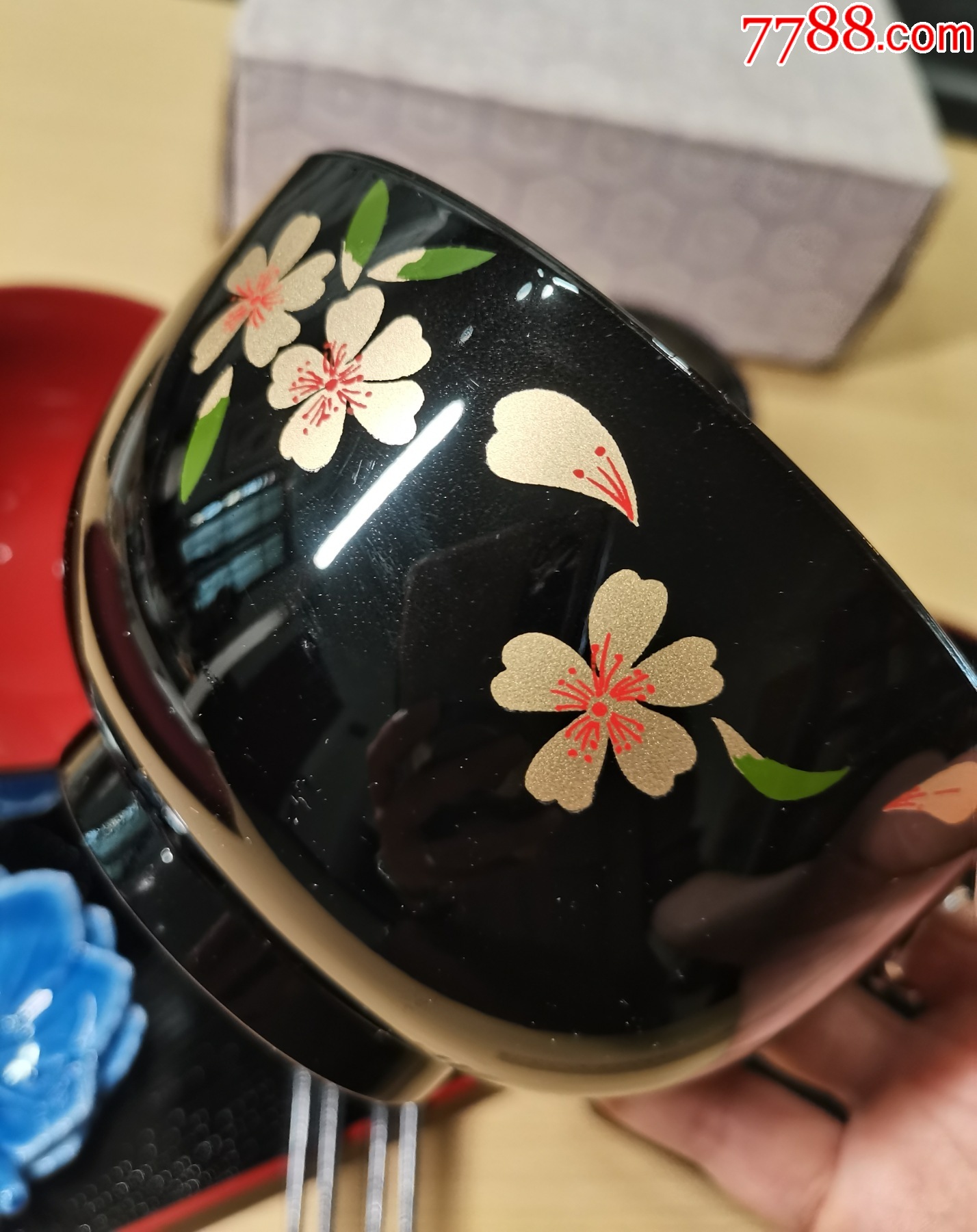 回流輪島涂樹脂漆器食具套裝（9件套，全新全品）_價格98元_第5張_7788商城__七七八八商品交易平臺(7788.com)