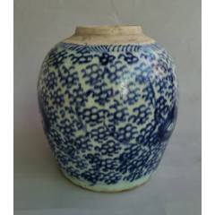 全品康熙青花仕女起舞折沿茶碗包老_青花瓷_七宝收藏无锡【7788旧书网】