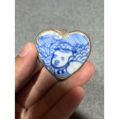 青花粥罐_青花瓷_民俗古玩杂项一手店【7788旧书网】