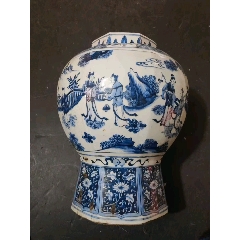 明代青花香炉_青花瓷_兴化板桥文玩【7788红宝书】