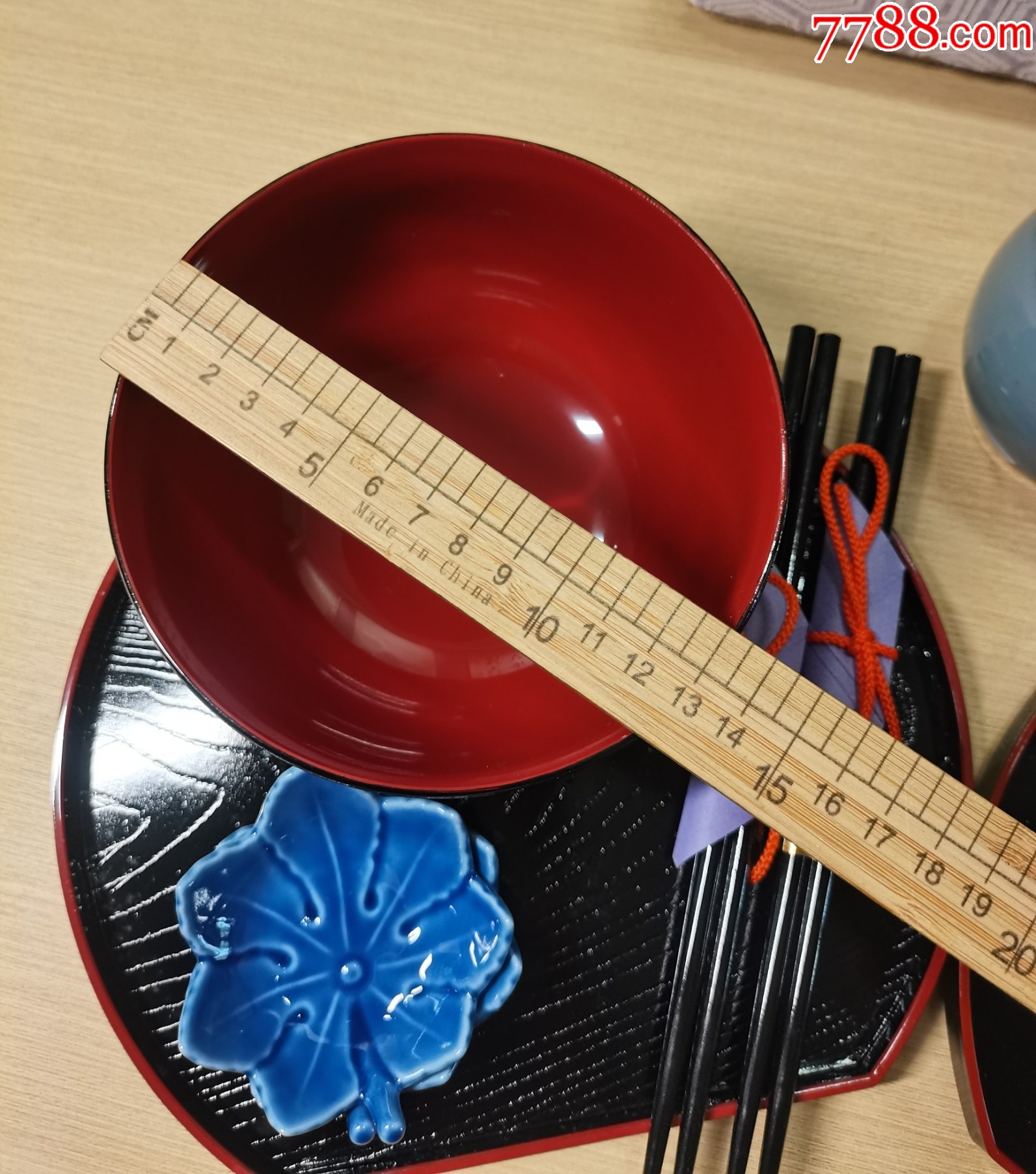 回流輪島涂樹脂漆器食具套裝（9件套，全新全品）_價格98元_第12張_7788商城__七七八八商品交易平臺(7788.com)