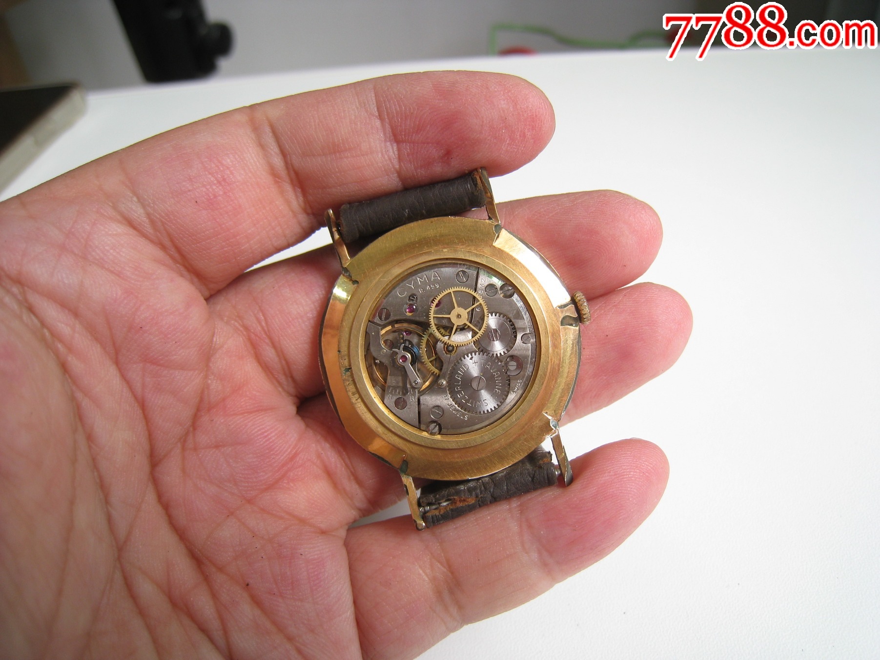 西馬外跨輪459包金瑞士表【手動(dòng)機(jī)械】男_價(jià)格360元_第11張_