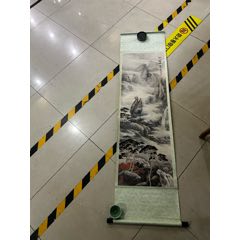 古玩字画收藏古董书画收藏精品老书画包邮_山水国画原作_花梨紫檀宫
