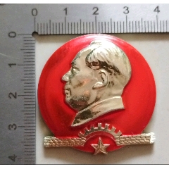 毛主席万岁，日出韶山【4.5cm】-毛主席像章-7788旧书网