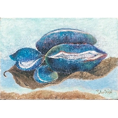 油画原画　30cm 「格子小人」 油画原画_未出售_在线交易【7788剪纸收藏】