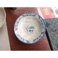 明代“携琴访友”“清江泛舟”纹青花碗（精美、少）_青花瓷_万岁堂【7788红