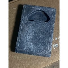 早期的山西五台山石砚台，文山石砚，台砚，段砚，漂亮，圆形绿色，品如