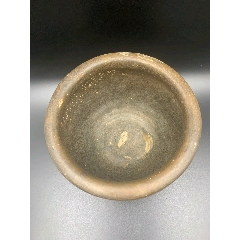 辽金时期酱釉凸花双系马挂瓶老窑瓷酒壶西夏老瓷器艺术品古董古玩_酱釉