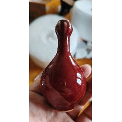 定窑瓷器_红釉瓷_博古园古玩店【7788红宝书】