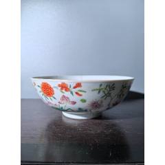 民国粉彩花鸟西瓜罐_旧瓷器_听松斋【7788旧书网】