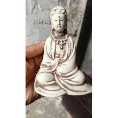 旧藏北宋钧窑葡萄紫釉四方冲天耳炉尺寸：高10.5cm宽13.5cm_花釉/窑变瓷