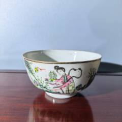 大清康熙年制款墨地五彩方瓶_旧瓷器_福州林氏古玩店【7788红宝书】