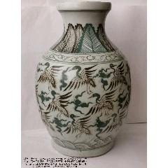 清光绪堆塑粉彩钟馗嫁妹鼻烟壶_旧瓷器_安汉堂【7788旧书网】