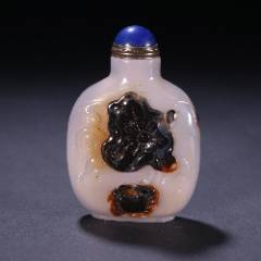 玛瑙鼻烟壶_旧鼻烟壶_鑫玉堂【7788紫砂壶】