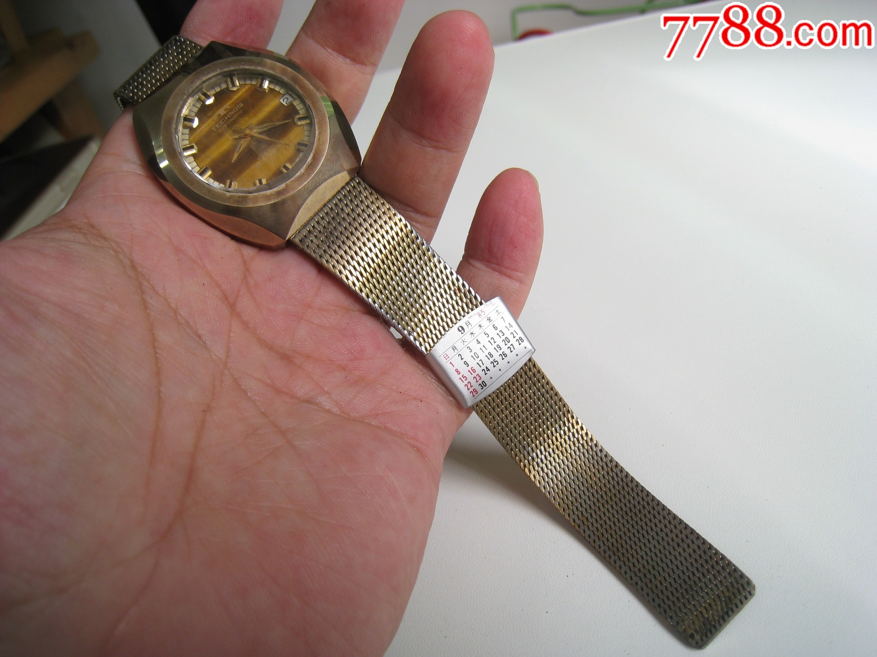 天克諾2824鎢鋼瑞士表【自動(dòng)機(jī)械】男全原_價(jià)格410元_第9張_