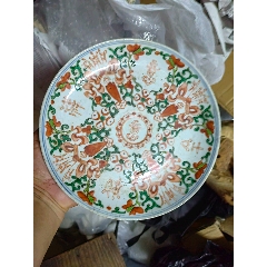 乾隆粉彩，大清乾隆年制，乾隆本朝款，六字官窑款形制，大名誉品，题材