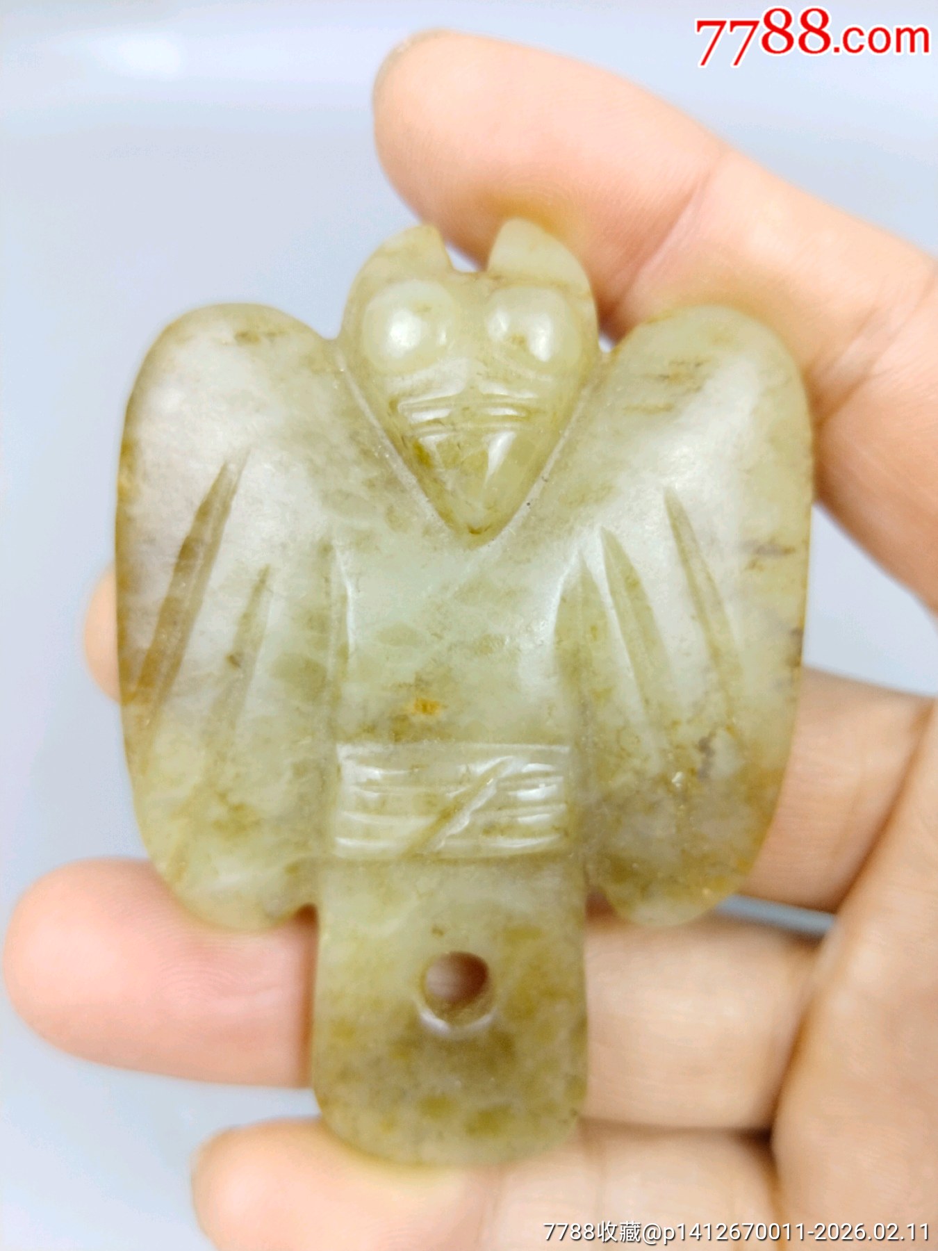 老玉器，和田玉玉梟_價(jià)格239元_第10張_7788商城__七七八八商品交易平臺(tái)(7788.com)