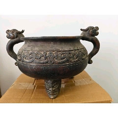 哥窑开片金丝铁线双耳香炉_香炉/香器_鄂中收藏【7788旧书网】 哥窑开片金丝铁线双耳香炉_香炉/香器_鄂中收藏【7788旧书网】