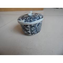 清代青花缠枝莲卷缸_青花瓷_碧华堂【7788旧书网】