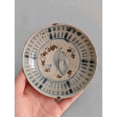 万扬堂陶艺青花瓷杯2只一对合售（口径55mm，高80mm）_青花瓷_三缘轩
