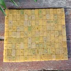 竹骨麻将，136张_麻将/麻雀牌_尚润收藏【7788旧书网】