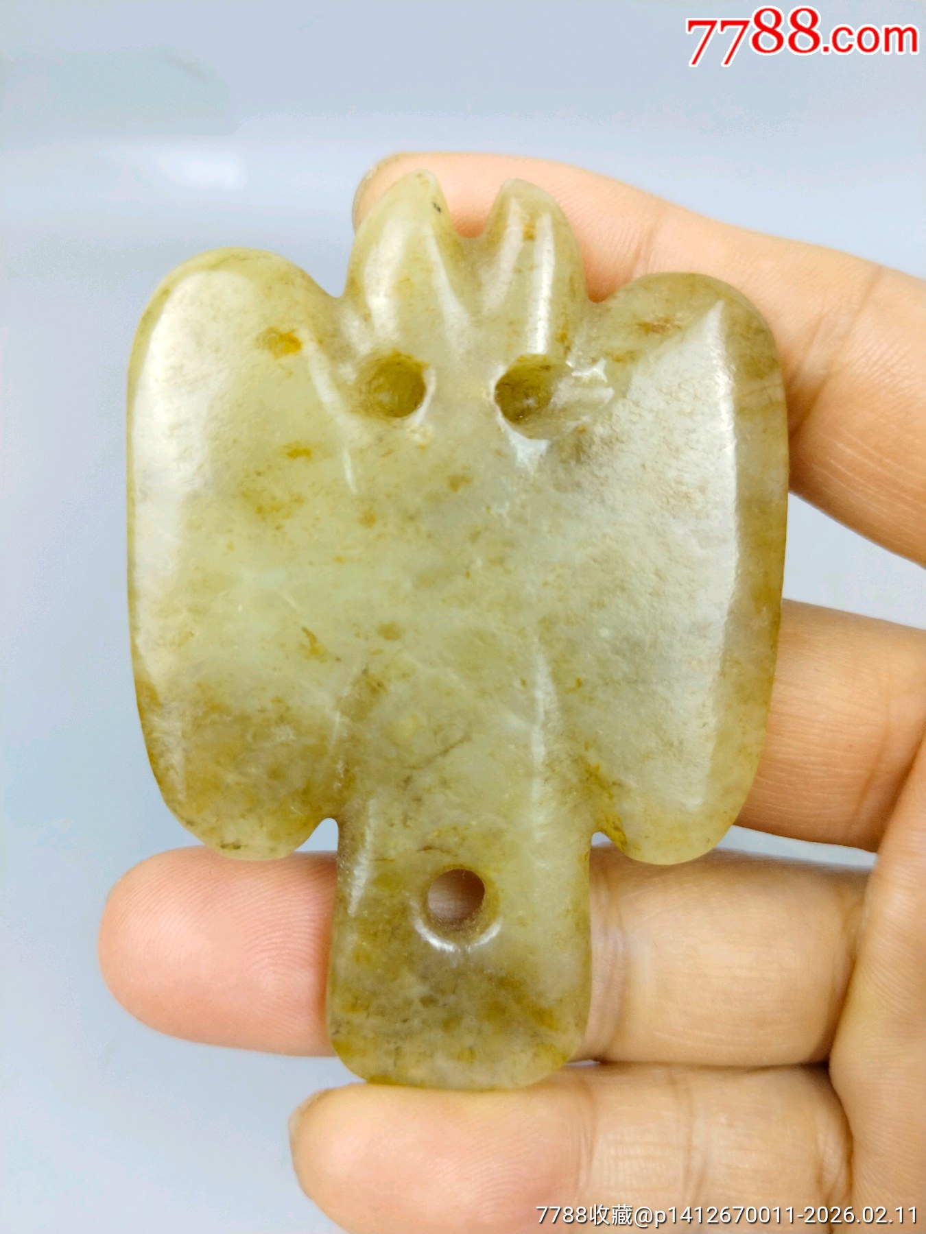 老玉器，和田玉玉梟_價(jià)格239元_第4張_7788商城__七七八八商品交易平臺(tái)(7788.com)