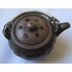 紫砂名家周美凤制鱼化龙大壶_紫砂壶_连环画交易网【7788旧书网】