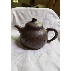 紫砂加彩花鸟壶_紫砂壶_玲珑陶舍【7788乐器收藏】