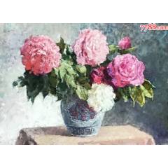 油画--3幅_油画原画_悠草堂【7788旧书网】