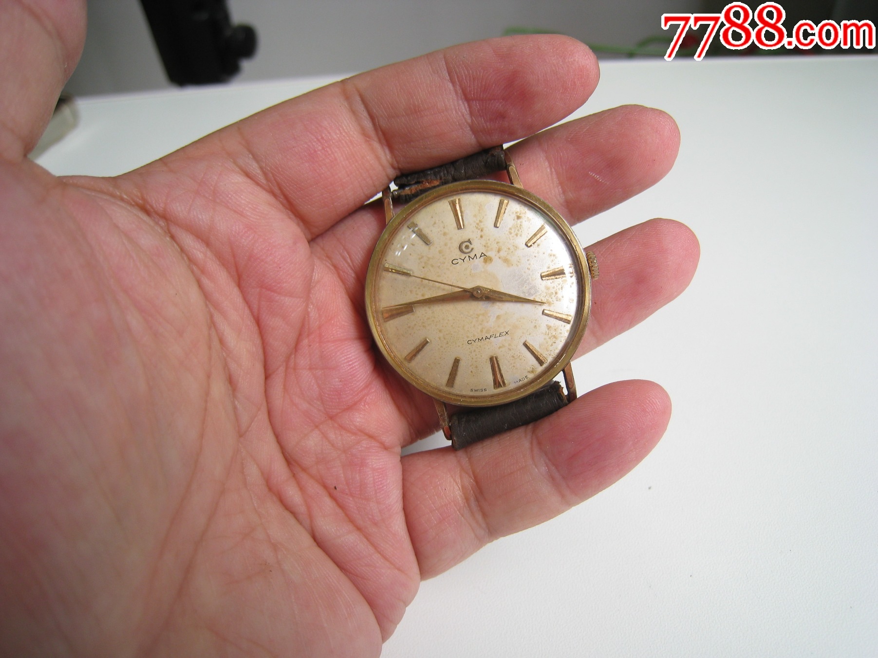 西馬外跨輪459包金瑞士表【手動(dòng)機(jī)械】男_價(jià)格360元_第2張_