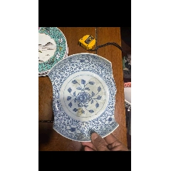 青花缠枝莲纹盘-青花瓷-7788红宝书