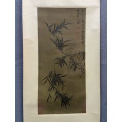 徐悲鸿，七十年代朵云轩木板水印《奔马图》国画书法古玩字画。纸本绫裱