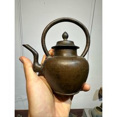 民国时期紫铜水壶，3_铜壶/铜瓶_恋古收藏【7788旧书网】