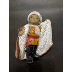 福建会馆游长子造粉彩福禄寿三星瓷塑_雕塑瓷/瓷雕_东来号【7788旧书网】