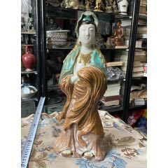 桃花美女四方壶双面人物画_旧瓷器_博古雅瓷斋【7788旧书网】