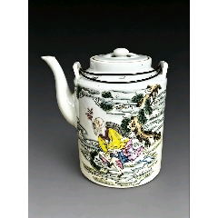 80年代唐山喜字瓷器茶壶老唐瓷_茶壶_舒展生活【7788旧书网】