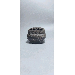 玉堂精玩款·铜胎洒金双耳香炉_铜炉_轩德收藏【7788挂历收藏】
