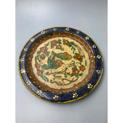 晚清同治粉彩贡盘清粉彩瓷器_旧瓷器_九龙盛世收藏【7788旧书网】